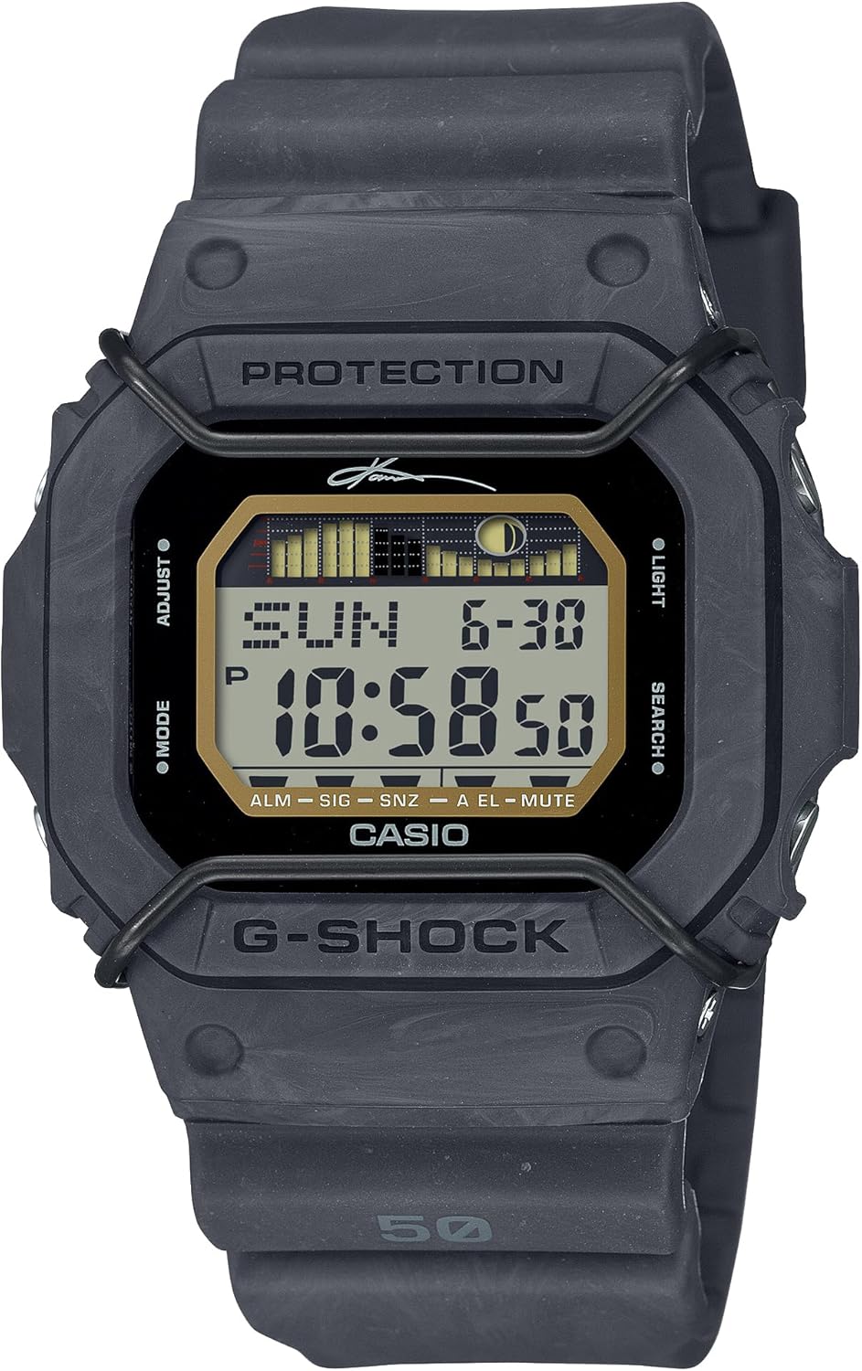 五十嵐カノア シグネチャー G-SHOCK 腕時計 メンズ GLX-5600KB-1JR バイオマスプラスチック製