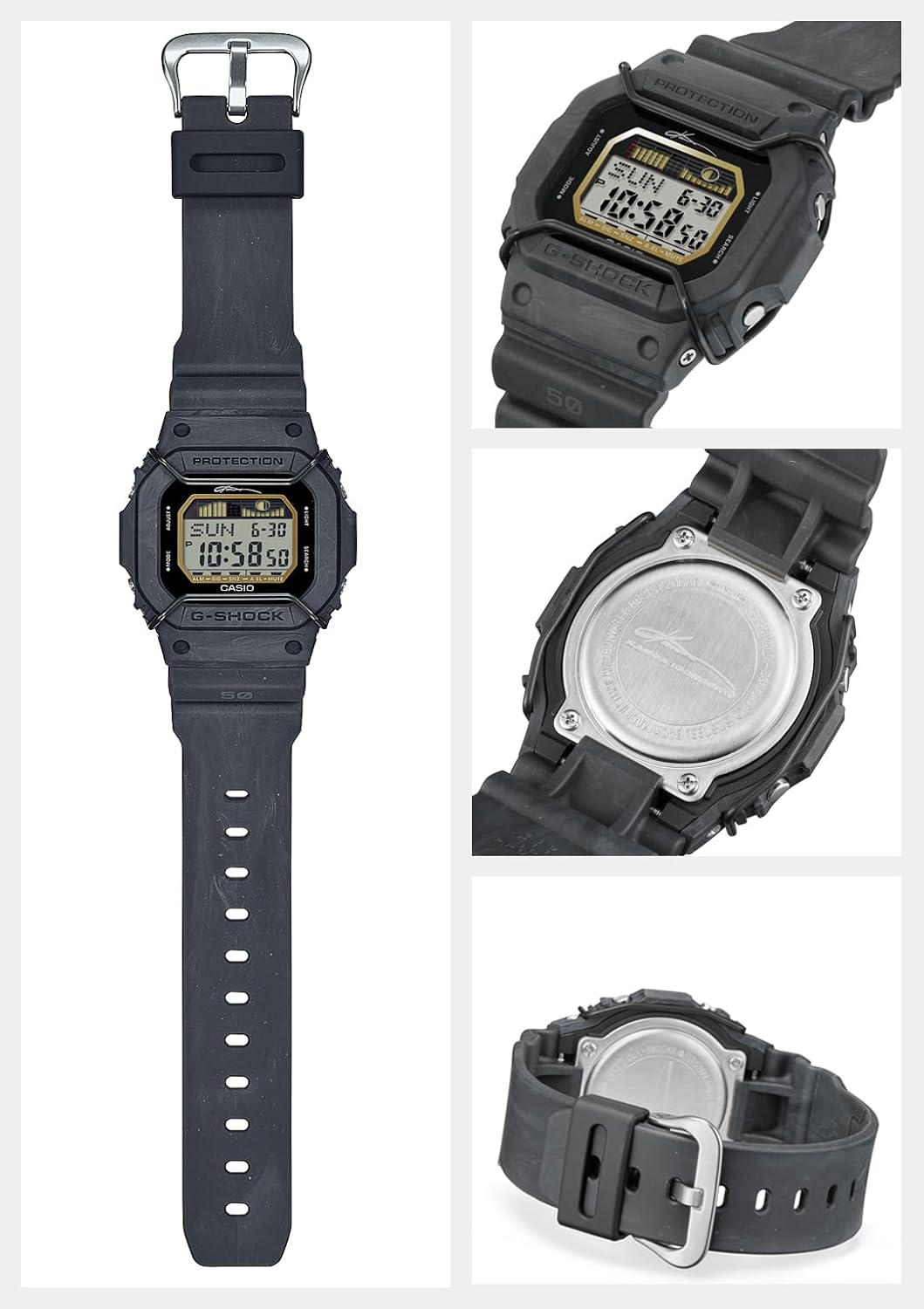 五十嵐カノア シグネチャー G-SHOCK 腕時計 メンズ GLX-5600KB-1JR バイオマスプラスチック製