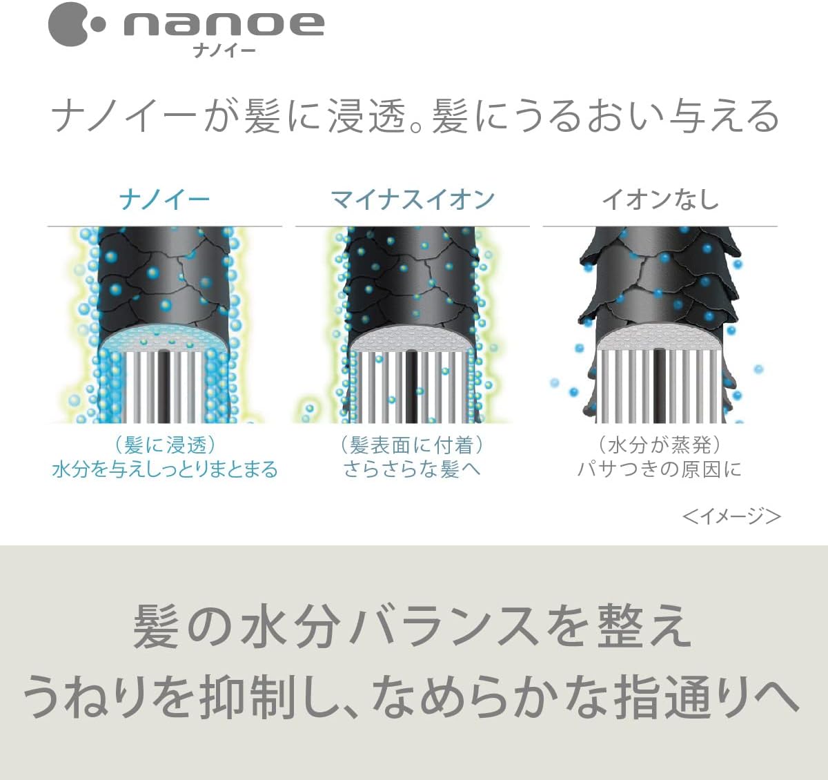 パナソニック ナノケア ヘアドライヤー ピンクゴールド