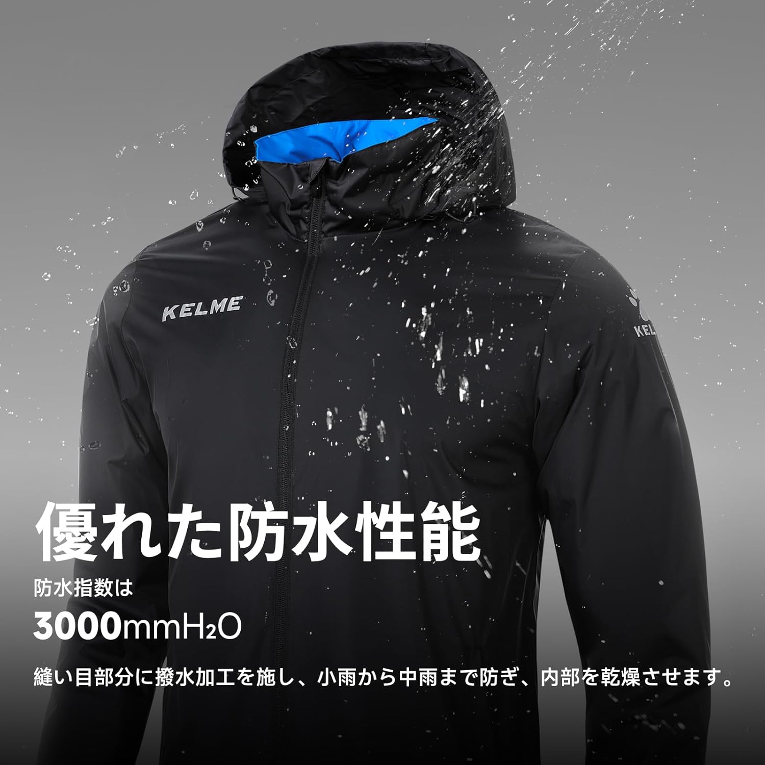 メンズ軽量防風ウィンドブレーカー - 撥水マウンテンパーカー（アウトドア・登山・キャンプ用）
