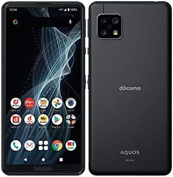 AQUOS sense4 (SH-41A docomo版) ブラック 64GB/4GB メモリ 内蔵バッテリー4570mAh 2020年冬春モデル