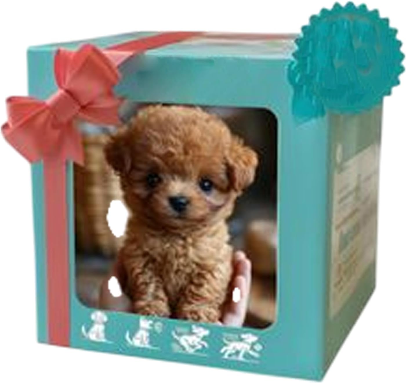 2025年版AIロボット犬おもちゃ - 歩く・吠える・尻尾を振るリアルなロボット犬