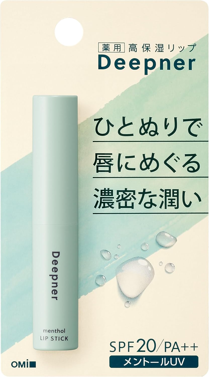 近江兄弟社 メンターム ディープナーリップ 2.3g 保湿メントールUＶ