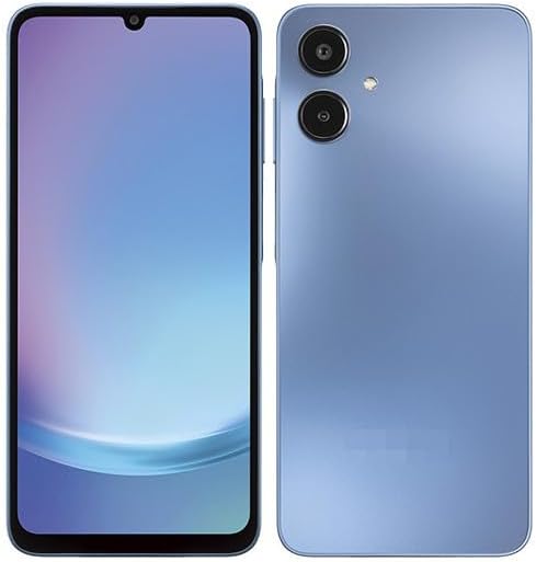 SIMフリー Galaxy A25 5G スマホ (ブルー)