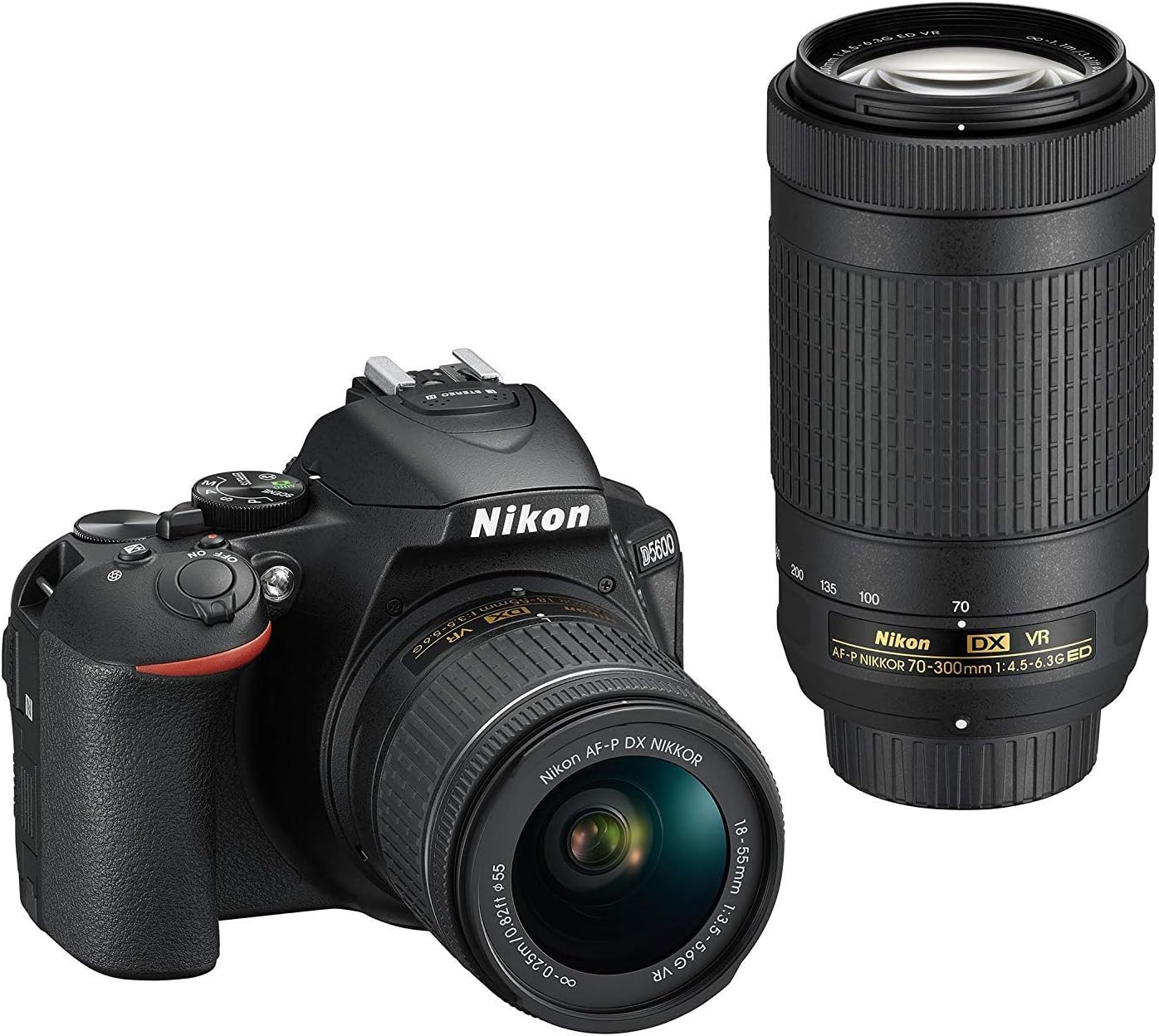 Nikon D5600 ダブルズームキット ブラック 輝く瞬間をキャッチ
