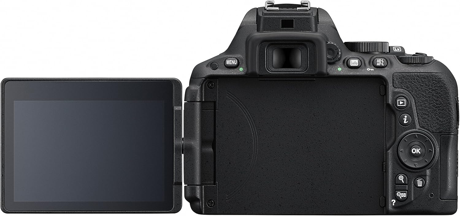Nikon D5500 デジタル一眼レフカメラ 2416万画素 タッチパネル 18-55VRIIレンズキット ブラック