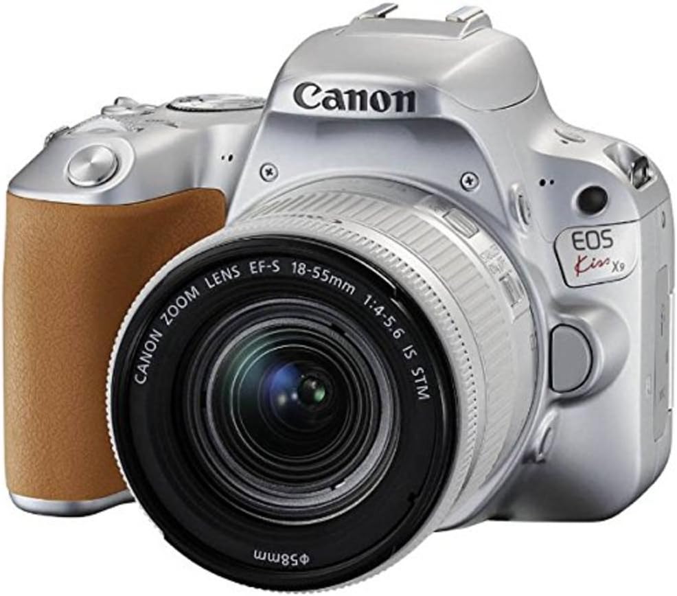 Canon EOS Kiss X9 デジタル一眼レフカメラ シルバー レンズキット EF-S18-55mm F4 STM付き