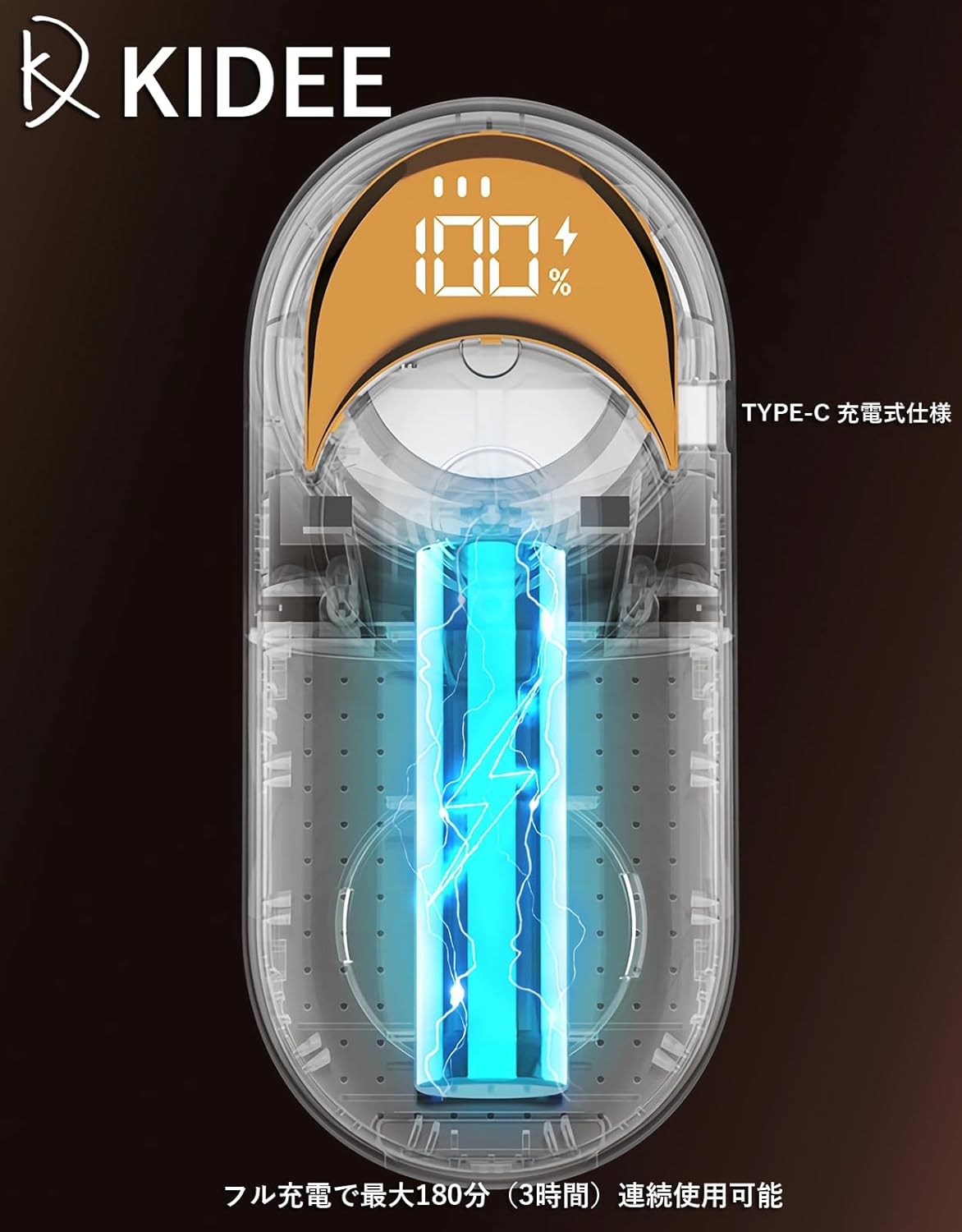 毛玉取り 電動クリーナー 2025年アップグレード版 液晶ディスプレイ 3段階スピード調整 Type-C充電式 (ホワイト)