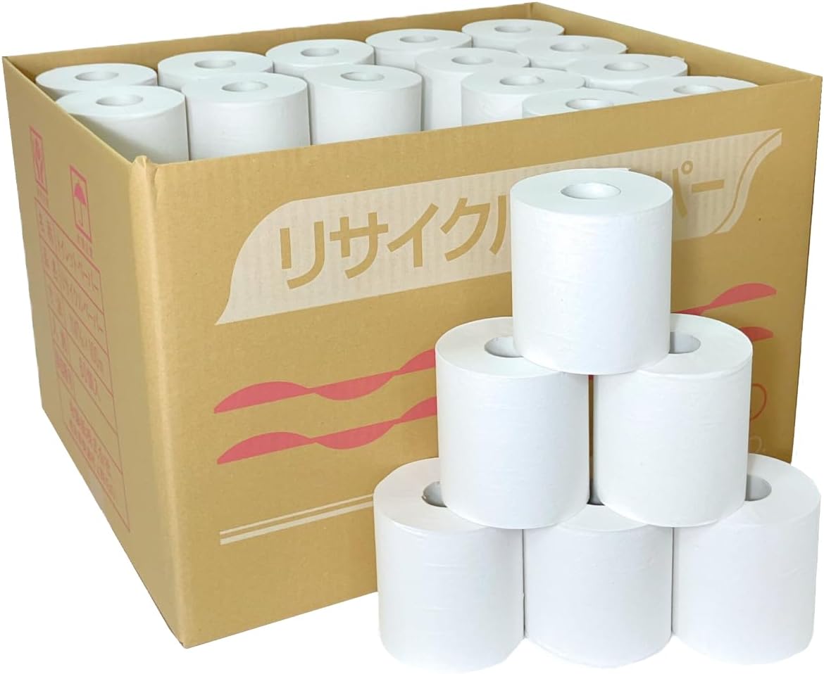 無添加・無漂白 業務用トイレットペーパー 100m×60個入り