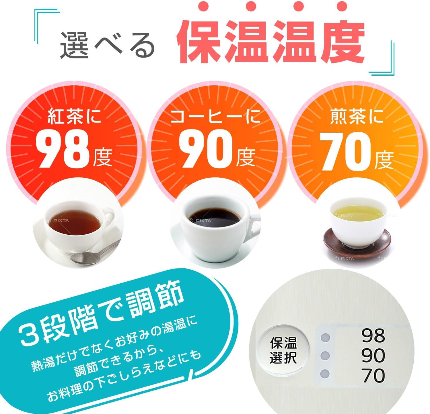 マイコン電気ポット 4L タイガー ホワイト