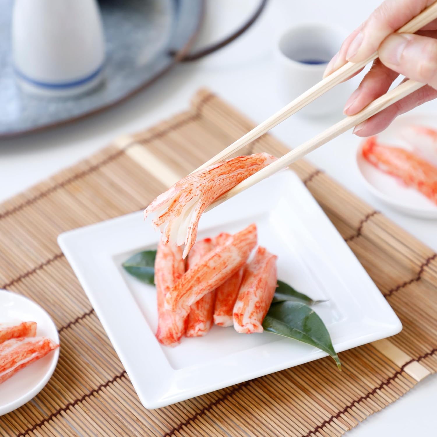 高タンパク質6.2g かにかまレトルトおかず 6パック