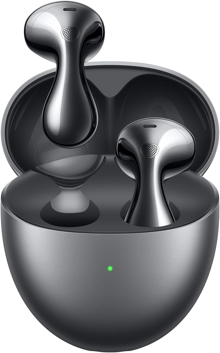 HUAWEI FreeBuds 6 ワイヤレスイヤホン - アクティブノイズキャンセリング・ハイレゾ認証・36時間バッテリー・IP54防水 ブラック