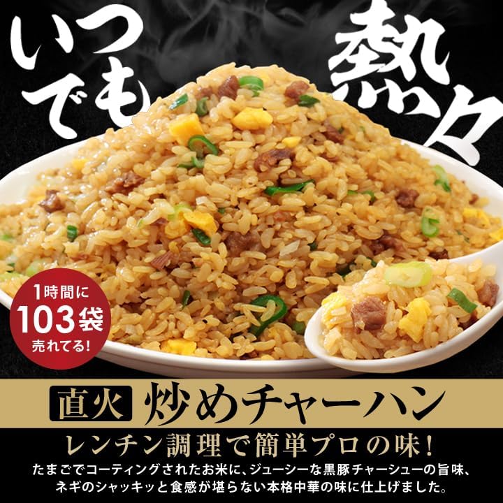 大阪王将 エビ塩チャーハン＆直火炒めチャーハン 10袋セット 冷凍食品