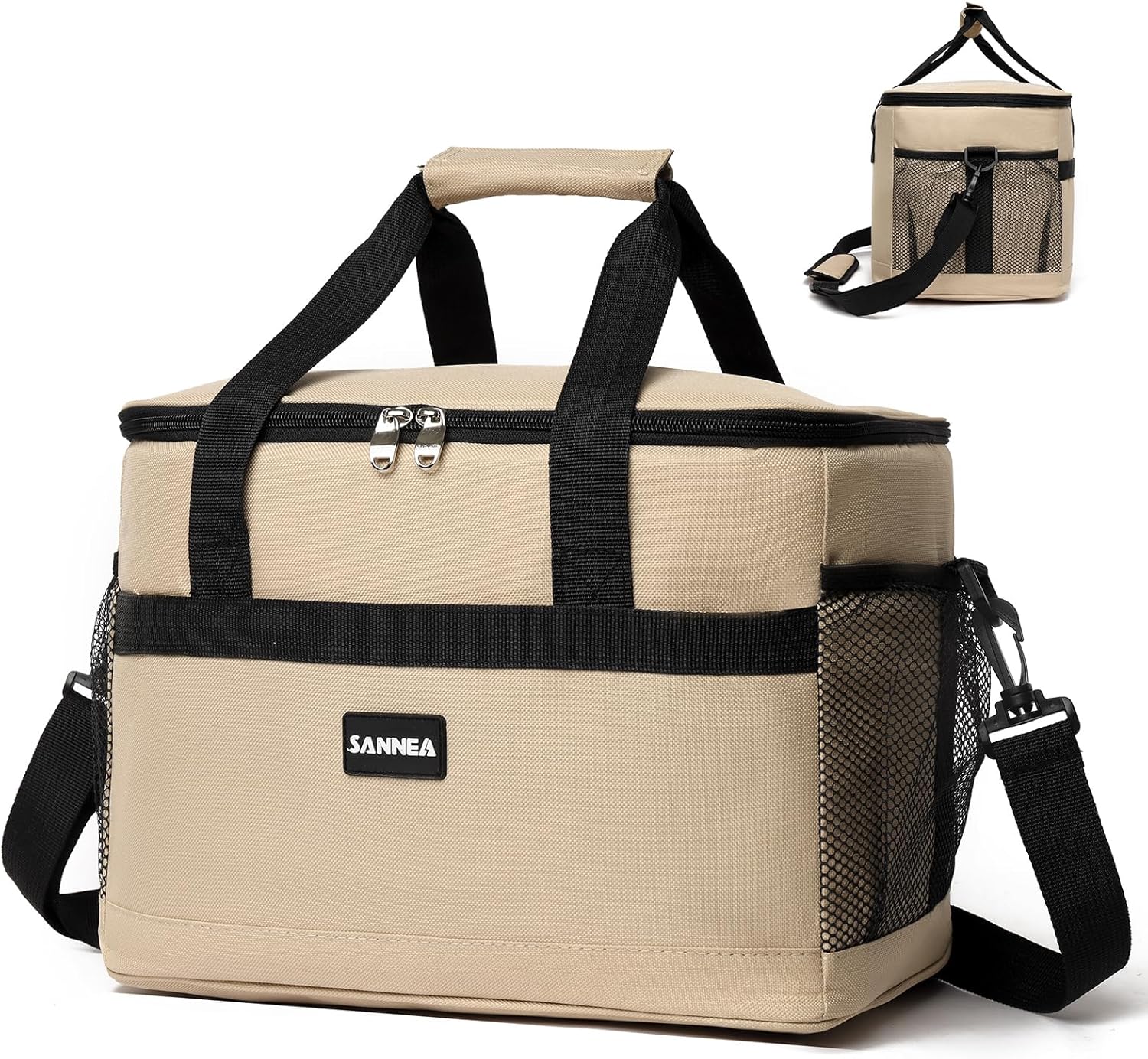 大容量35L 小型ソフトクーラー 保冷・保温対応 折りたたみ式 3WAY ピクニック・BBQ・レジャー用