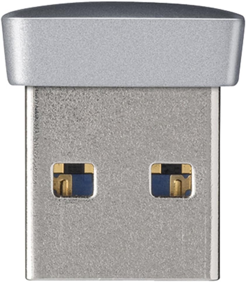BUFFALO 64GB USB3.0マイクロUSBメモリー シルバー