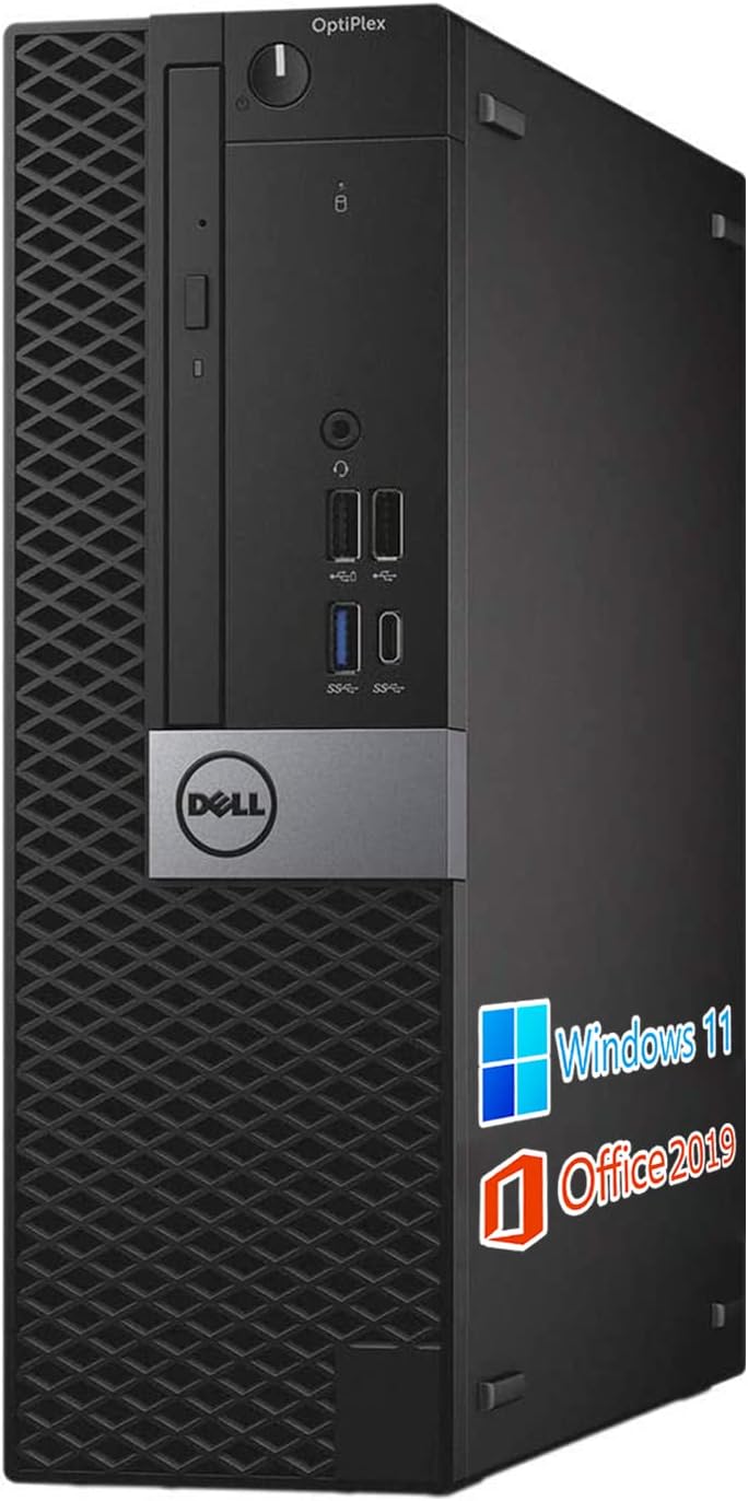整備済み デル デスクトップPC 3050 & 22型液晶2台セット Win11 Pro/MS Office H&B 2019/ Core i5-6500/16GB/1TB SSD