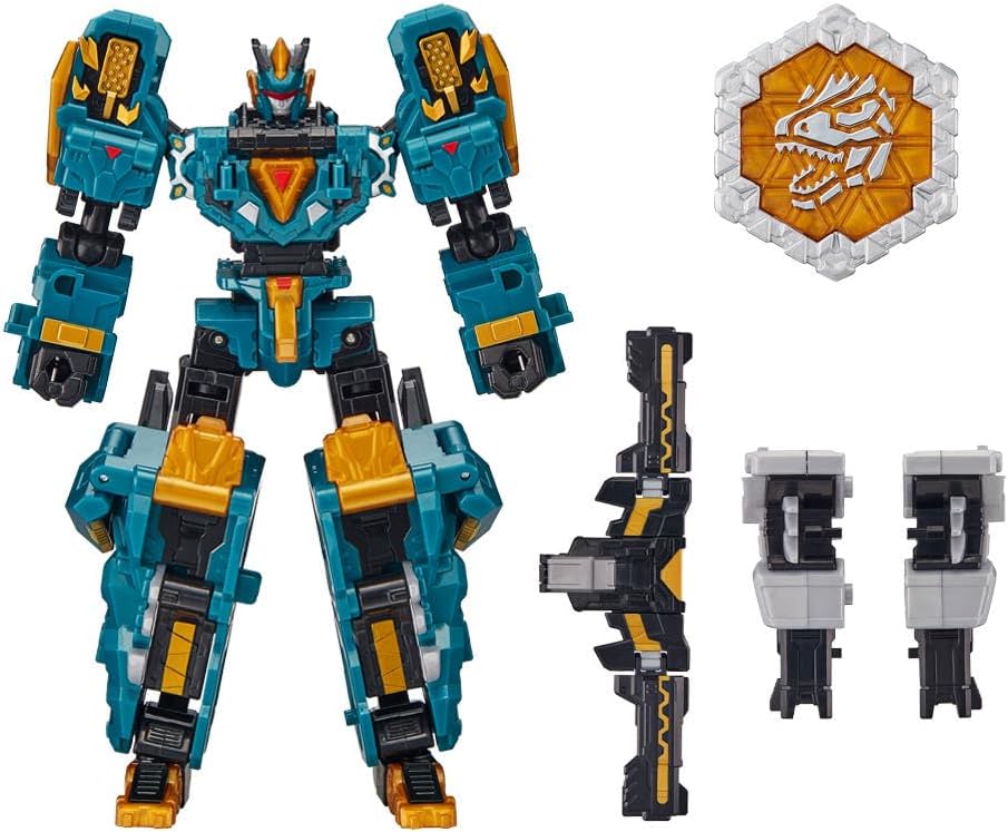 子供向け 変形ロボット フィギュア バスターギガ 恐竜ミニ特攻隊 4モード変形 SAMG公式