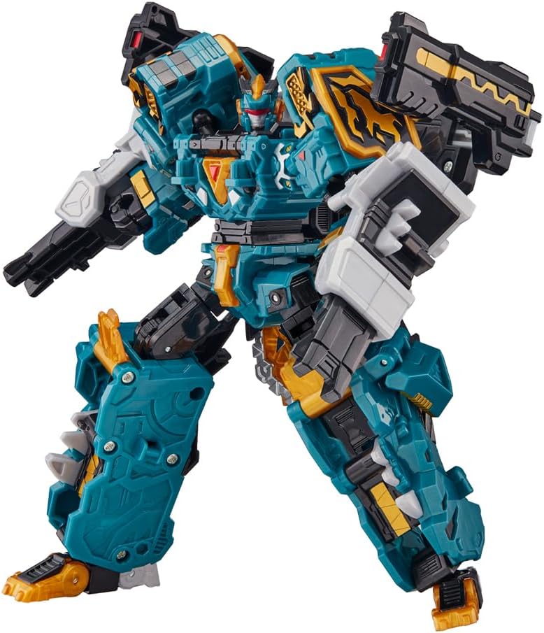子供向け 変形ロボット フィギュア バスターギガ 恐竜ミニ特攻隊 4モード変形 SAMG公式