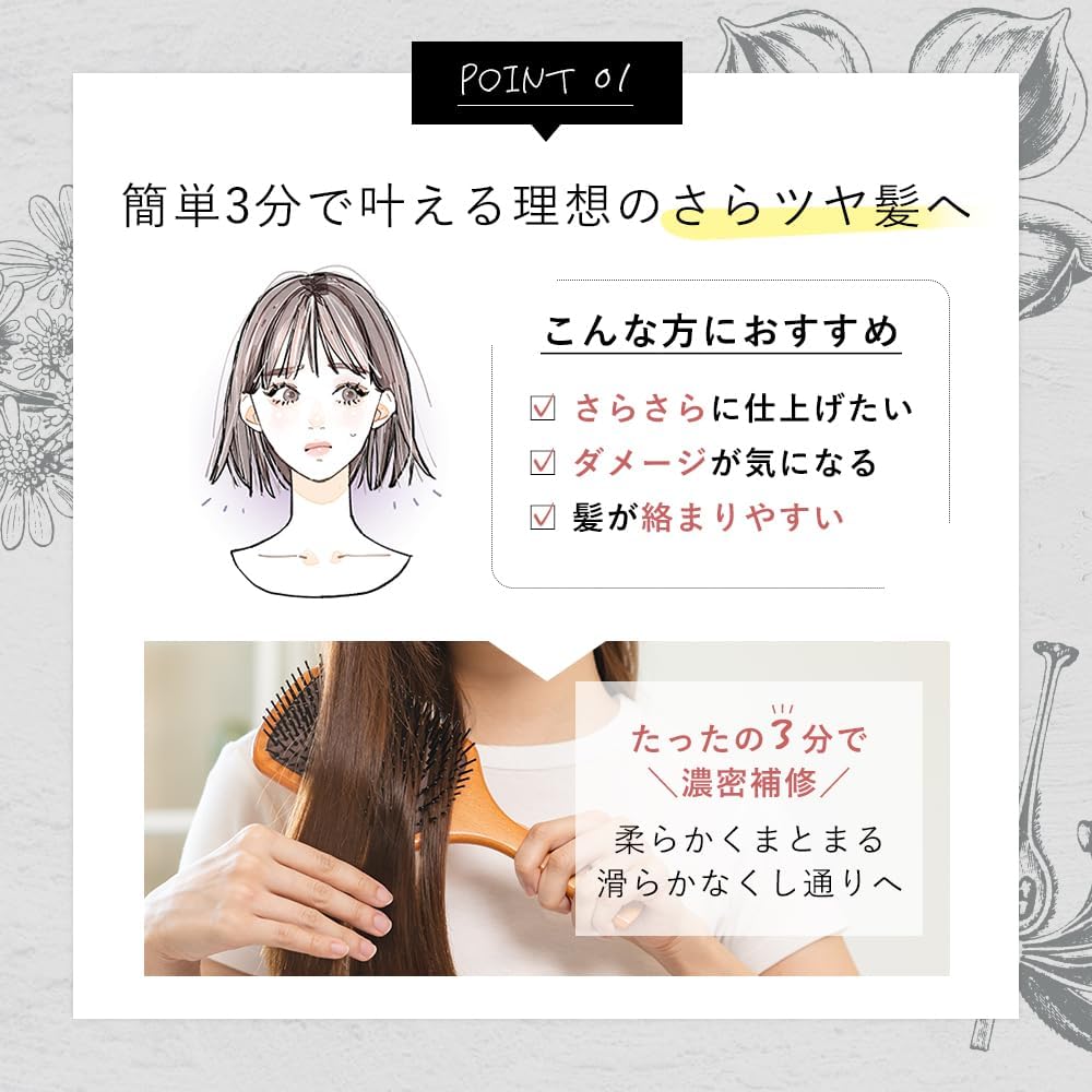 オルナ オーガニック ヘアマスク ダメージ補修トリートメント 180g