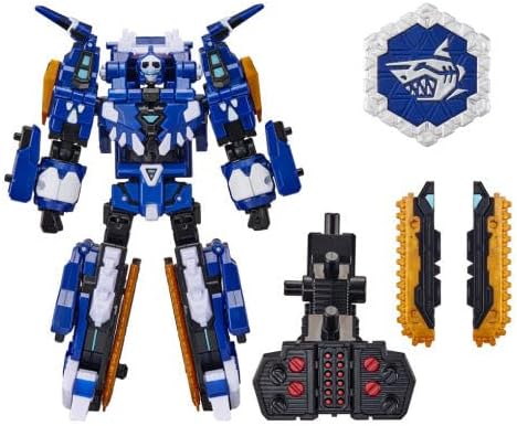 子供向けミニ特攻隊タイダルシャーク変形ロボットフィギュア