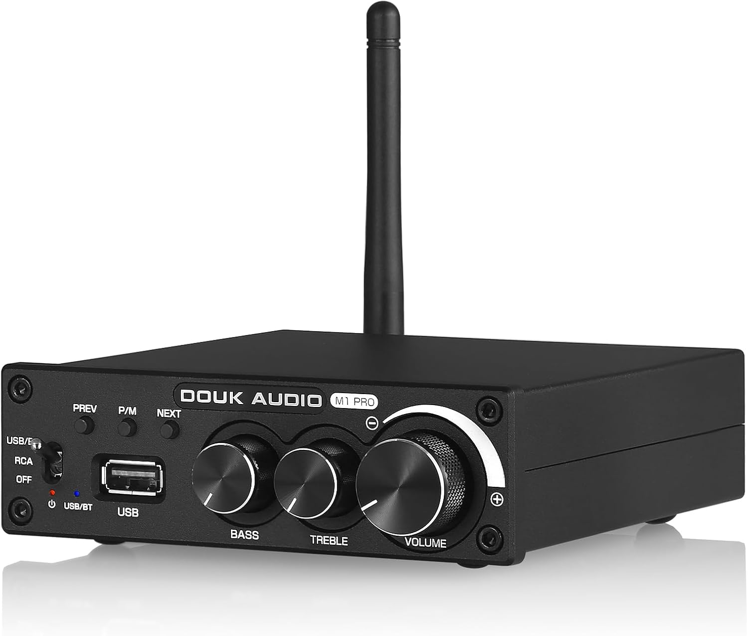 Douk Audio M1 PRO Hi-Fi Bluetooth 5.0 パワーアンプ ステレオサブウーファー 320W