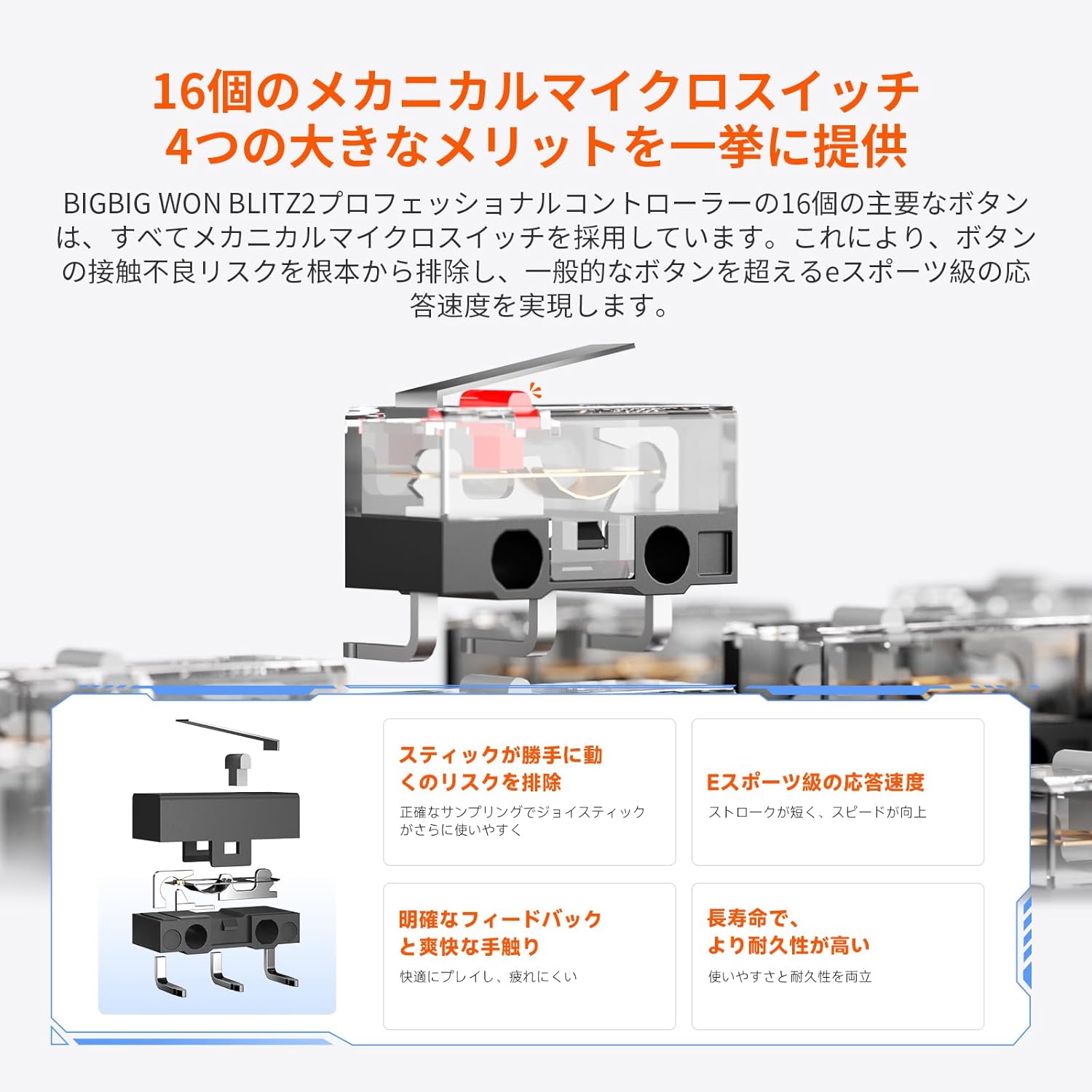 モンスターハンターワイルズ対応 無線・有線ゲームコントローラー TMR ホールジョイスティック 2000Hz超低遅延