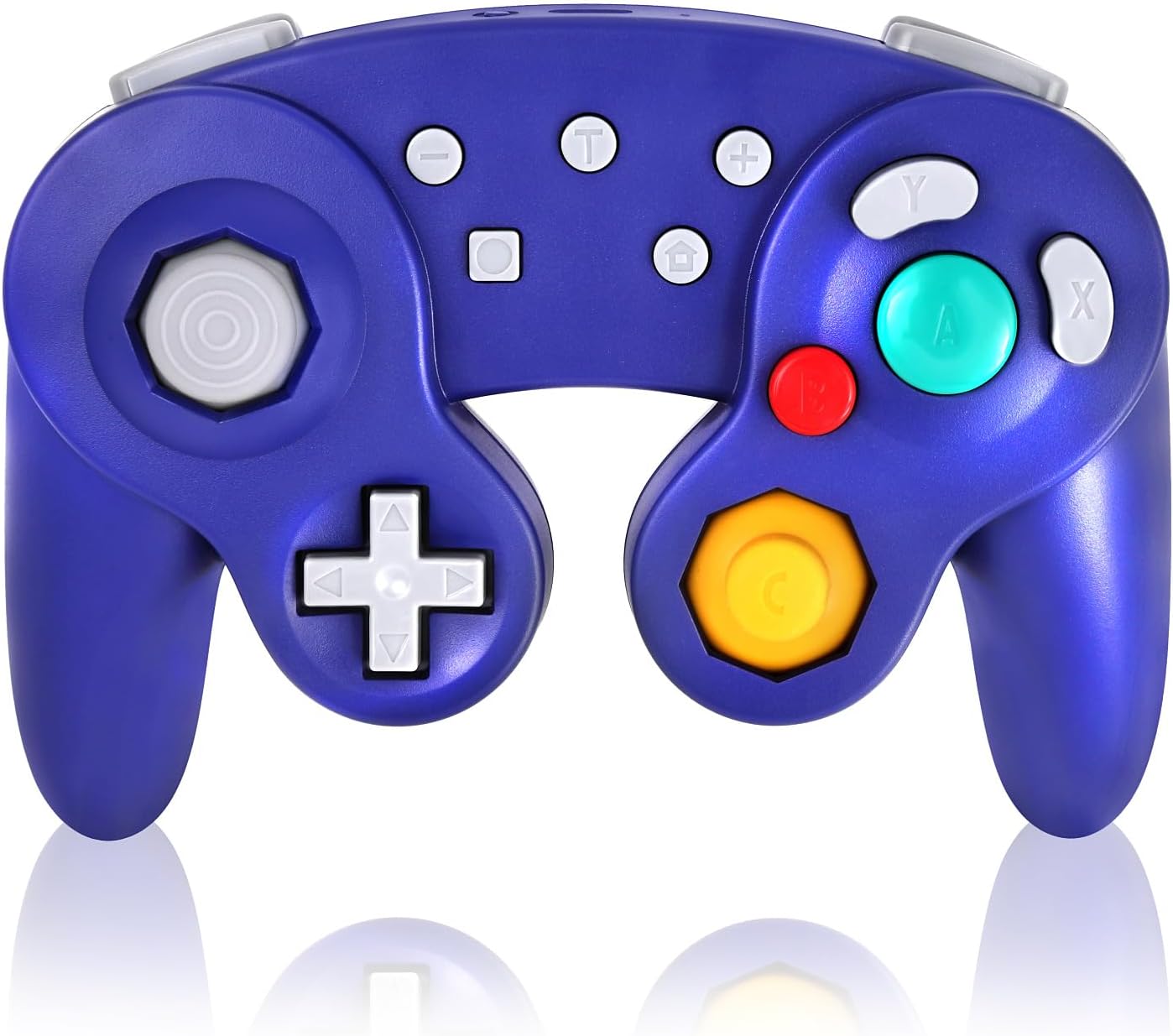Switch Pro ワイヤレスコントローラー（ゲームキューブ型・ターボ・振動機能・パープル）