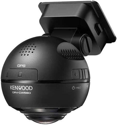 ケンウッド 360°撮影対応 ドライブレコーダー DRV-CW560-K 駐車監視録画 無線LAN搭載 microSDHCカード付属(32GB)