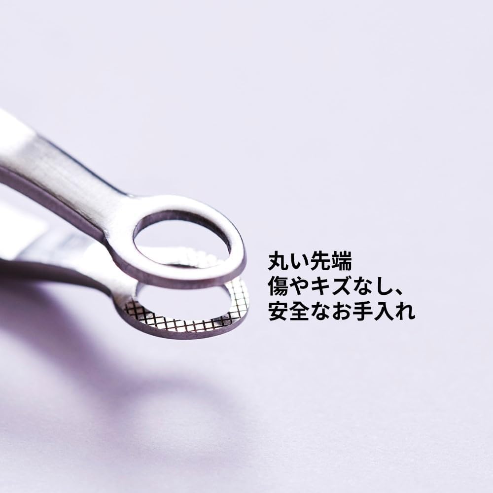 304ステンレス鋼製精密ピンセット｜手作り・丸先端・男女兼用