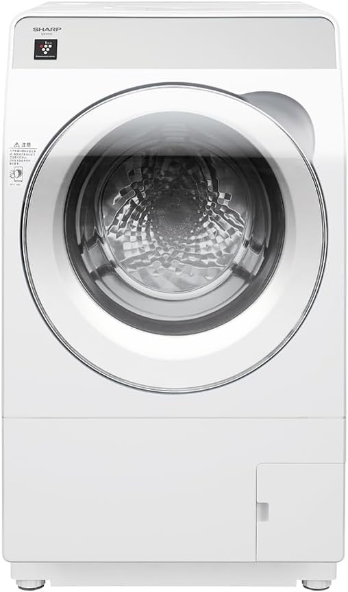 シャープ ドラム式洗濯乾燥機 11kg(洗濯) 6kg(乾燥) 左開き クリスタルホワイト