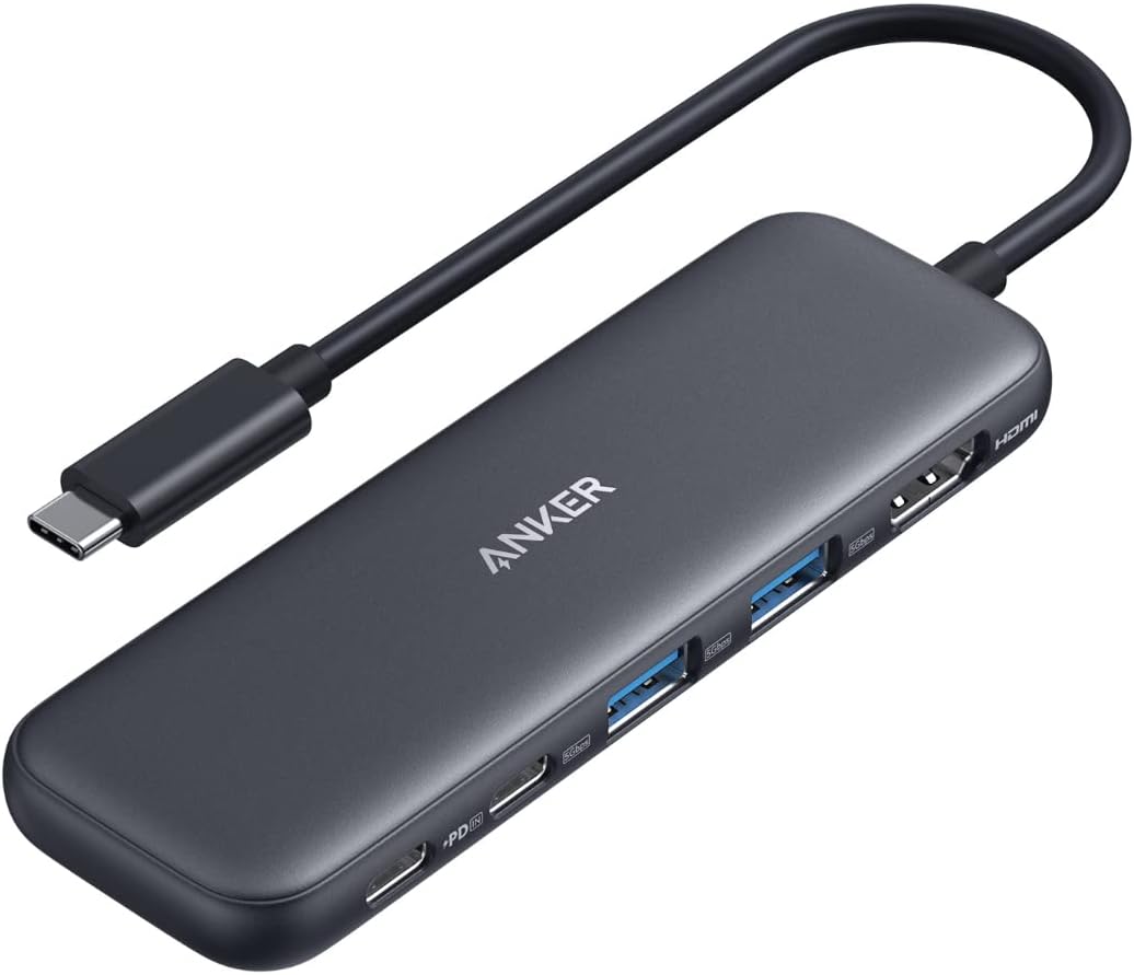 Anker 332 5-in-1 USB-Cハブ 100W PD対応 4K HDMI・高速データ転送