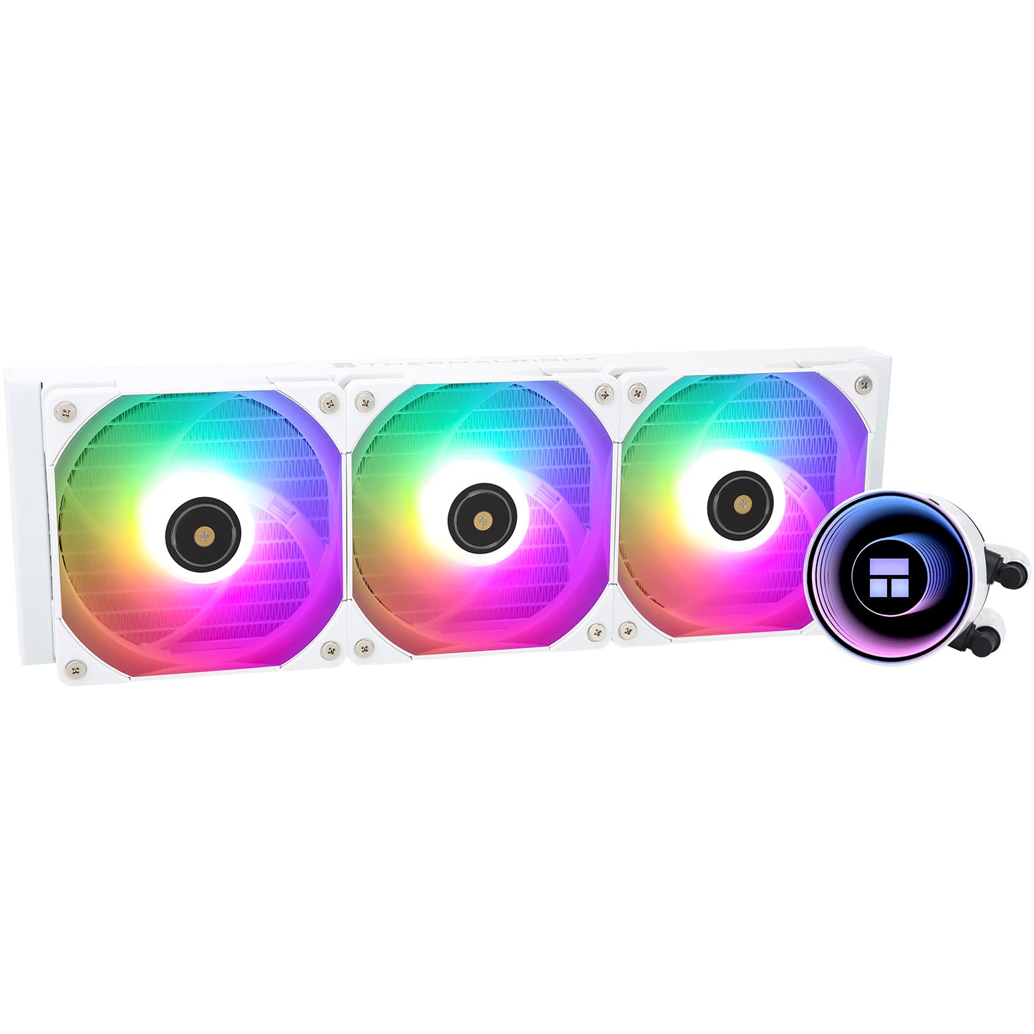 Thermalright Frozen Notte 360 WHITE ARGB V2 水冷CPUクーラー 360mm 3ファン対応 AMD/Intel対応