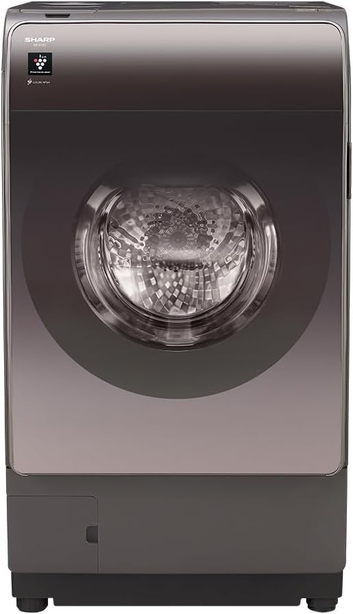 シャープ ハイブリッド乾燥ドラム式洗濯機 洗濯12kg 乾燥6kg ES-X12C-TL リッチブラウン