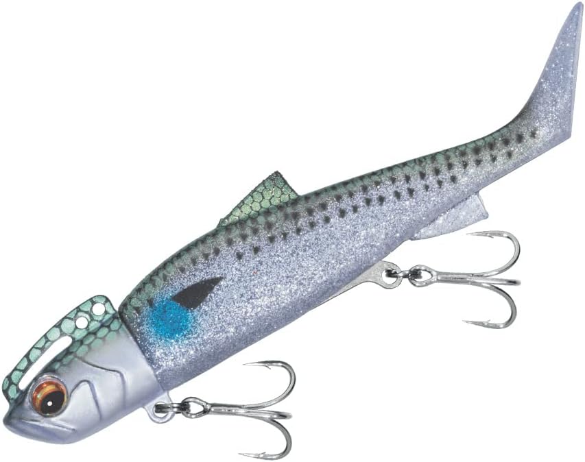 シーバスルアー タイドリフト ワンシャッド 18g レッドヘッド