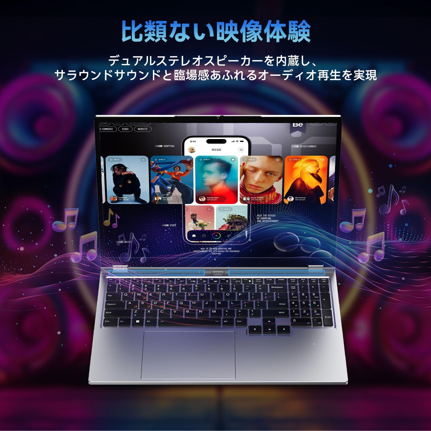 高性能ゲーミングノートパソコン 16インチ | Core i7/32GB/1TB SSD/GTX 1050/日本語キーボード/Windows 11 Pro