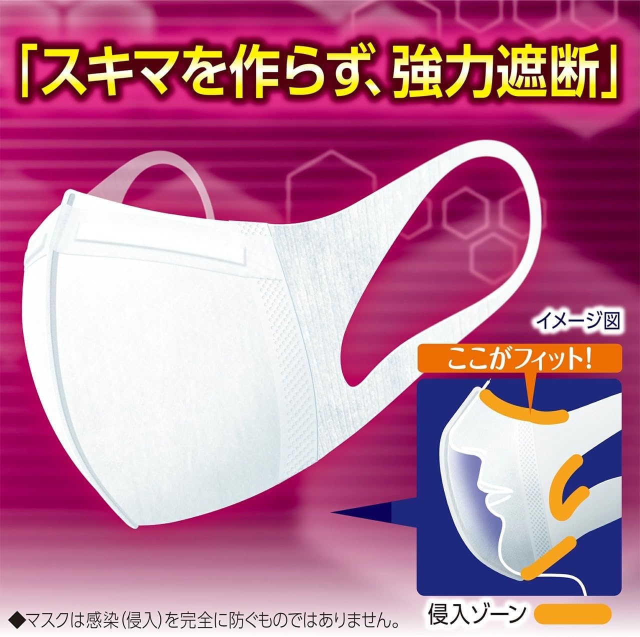 ユニチャーム 超快適立体マスク 日本製 花粉対策・風邪予防用
