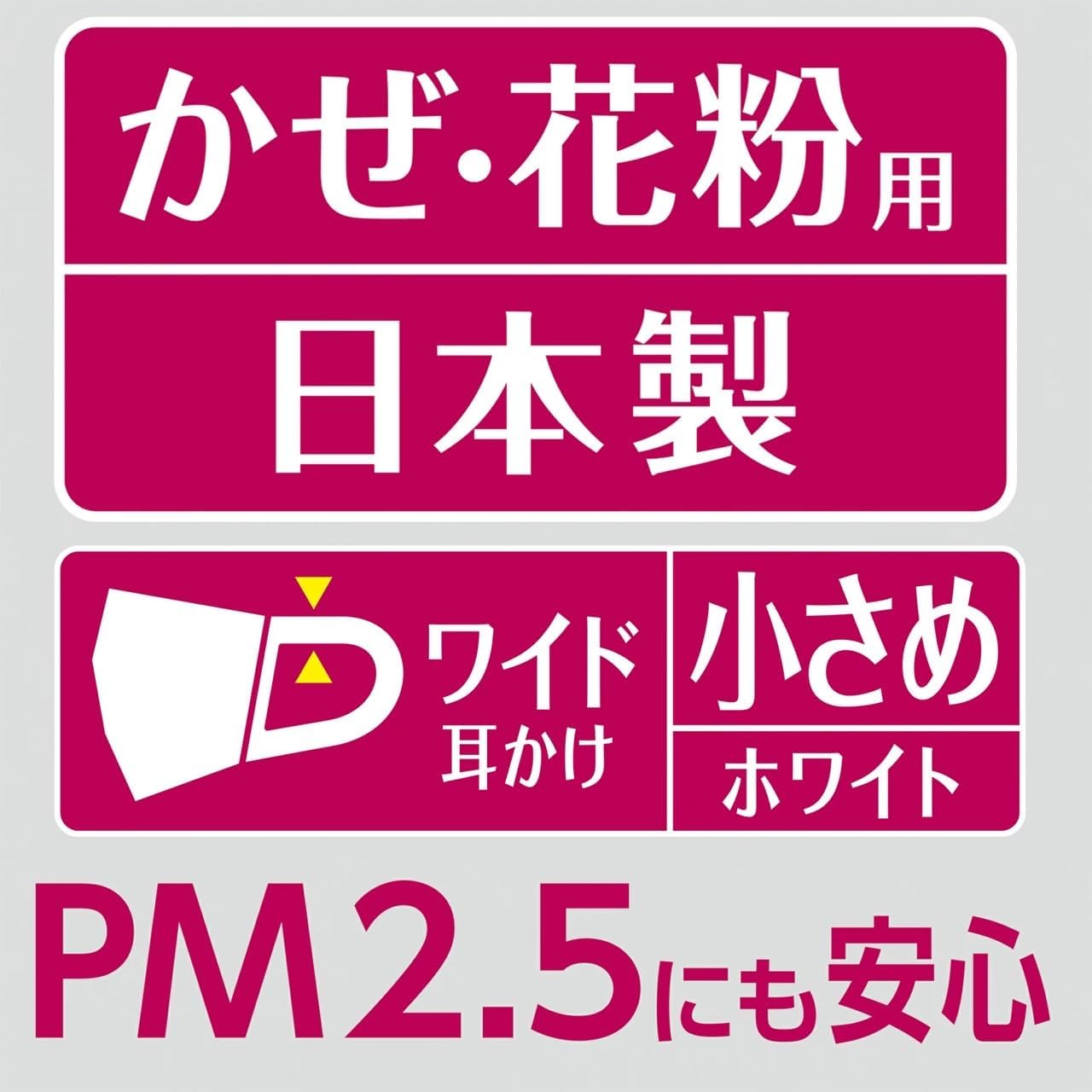 ユニチャーム 超快適立体マスク 日本製 花粉対策・風邪予防用
