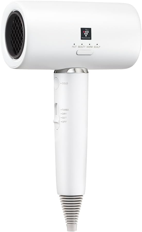 プラズマクラスター ドライヤー 速乾 大風量 静電気抑制 IB-P801-W