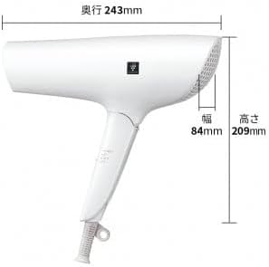 SHARP プラズマクラスター ドライヤー ミナスホワイト IB-P602(W)