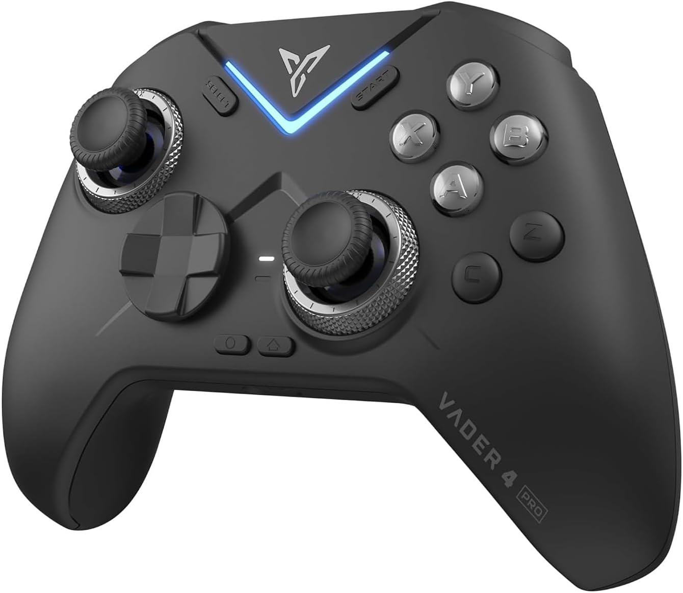Flydigi Vader 4 PRO ゲームパッド コントローラー - PS4 Pro/Nintendo Switch/Wii U対応, 力切替トリガー, カスタマイズRGBライティング