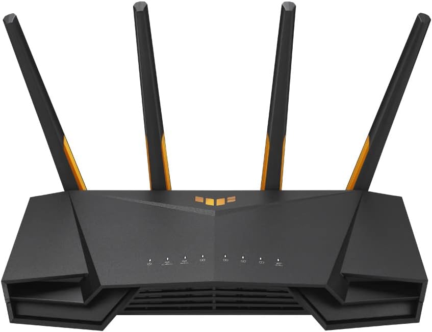 WiFi6対応 ASUS TUF-AX4200 無線ルーター ゲーミング用 デュアルバンド 2.5G WANポート 3603+574Mbps メッシュ機能付き