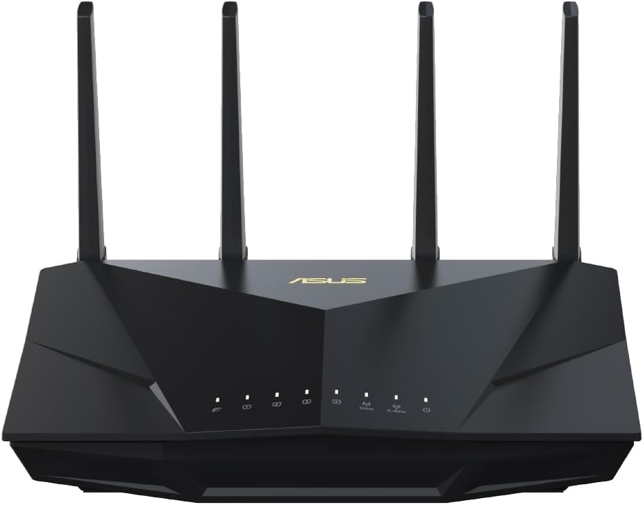 ASUS WiFi 6無線ルーター RT-AX5400 最大2Gbps対応 トリプルコア1.5GHz CPU搭載 メッシュ/セキュリティ機能付 4LDK向け