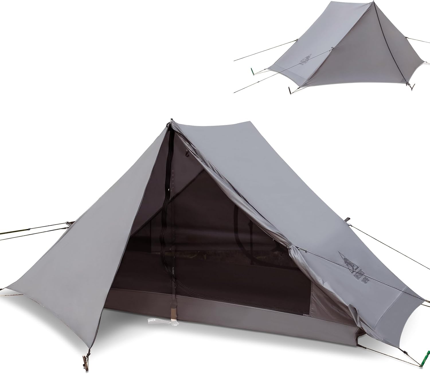 軽量2人用登山テント 堀田山 3シーズン対応 撥水加工 耐水圧3000mm