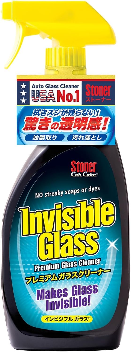 プレミアムガラスクリーナー 651ml - KURE(呉工業) Stoner インビジブルガラス