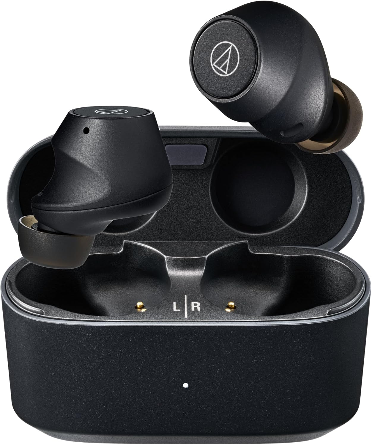 オーディオテクニカ ワイヤレスイヤホン ATH-CKS30TW+ ノイズキャンセリング ブラック IP55防水・防塵 最大約20時間再生