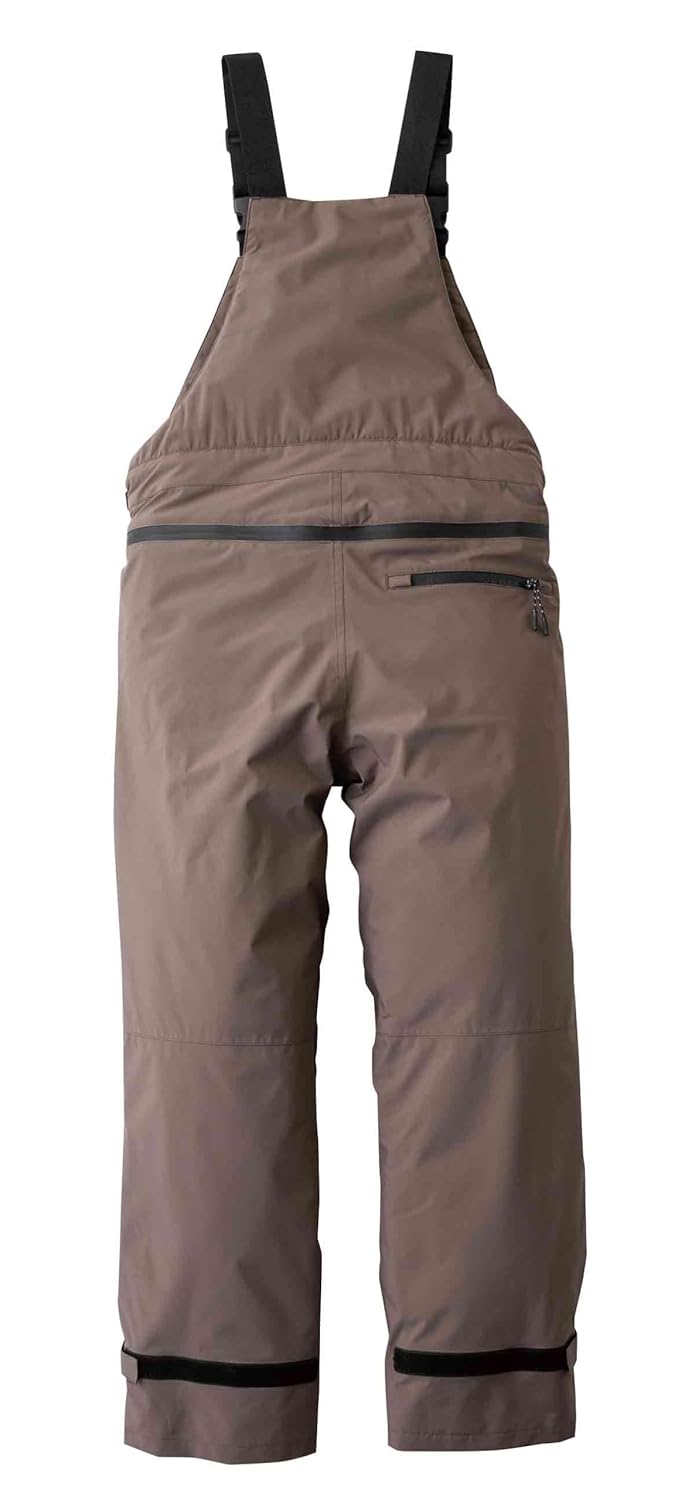 秋冬用防風防水防寒サロペット（アッシュモカ）Lサイズ