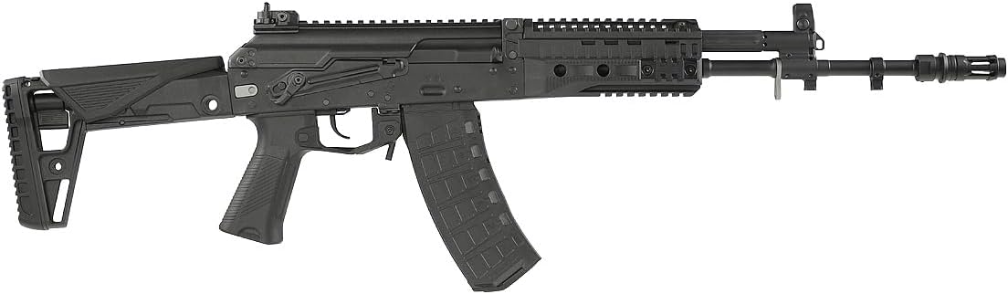18歳以上向け WELL PRO AK-12M1 BK 電動アサルトライフル ハードガンケース付