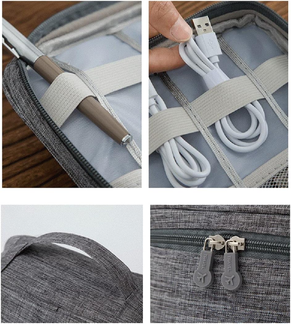 大容量撥水ケーブル収納ポーチ デジタルガジェット用旅行バッグ