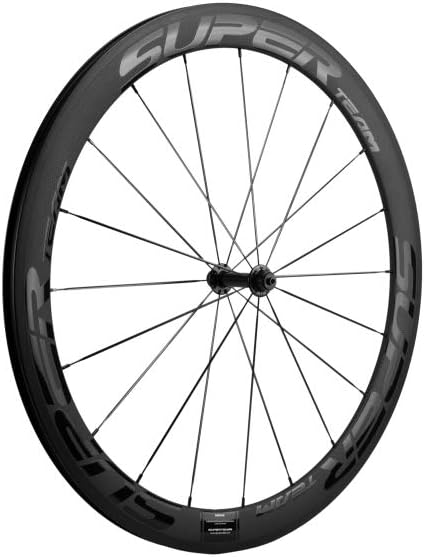 カーボンホイール 50mmクリンチャー 700c バイクホイール 1ペア (ブライトブラック)