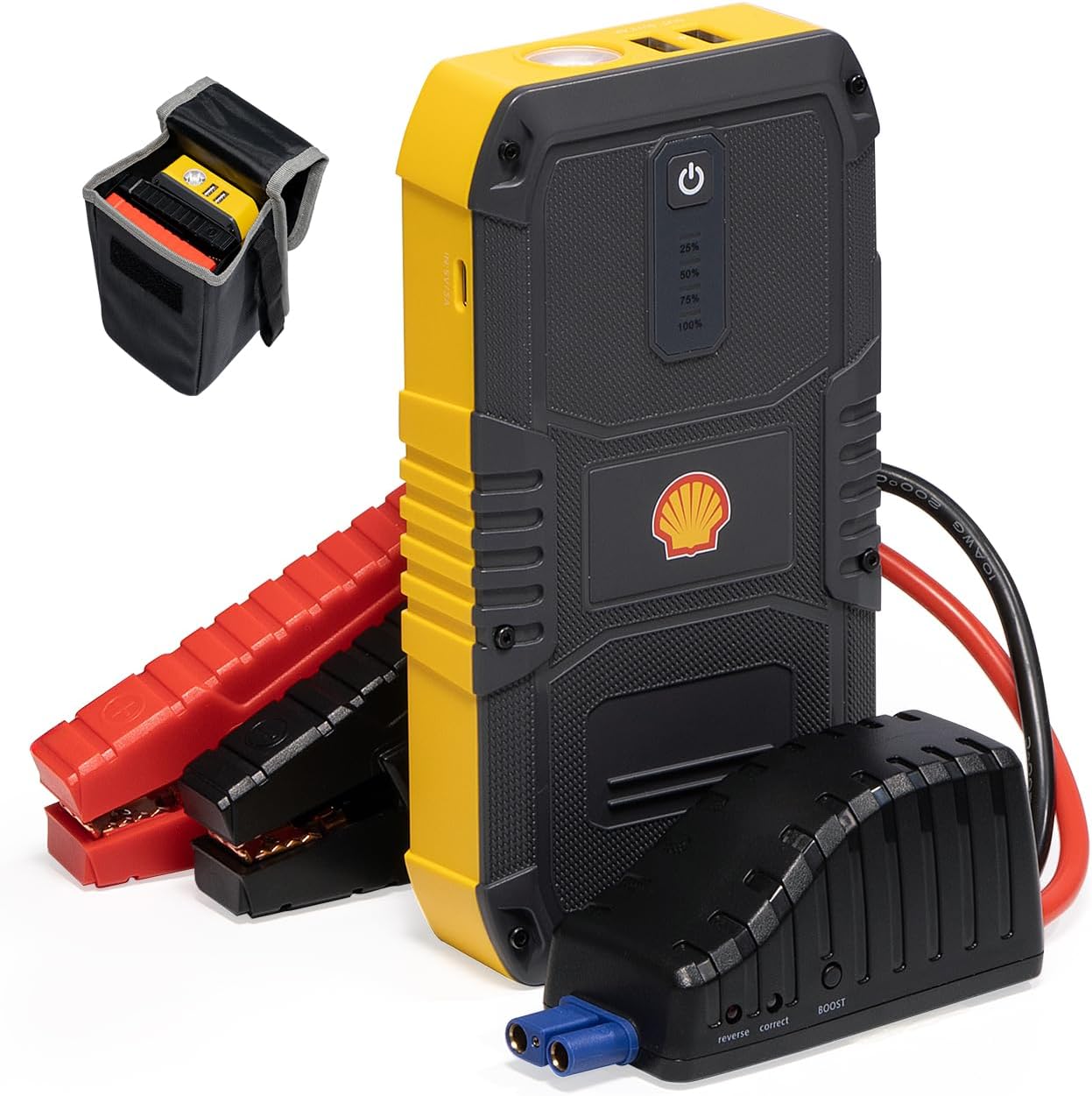 ジャンプスターター 10000mAh 800A 車用エンジンスターター 日本語取扱説明書付き PSE認証